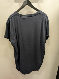 Country Road S/S Longline GMT Dye Navy
