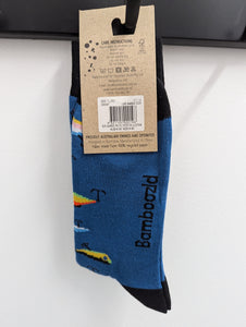 Bamboozld Lure Bamboo Sock Denim Navy
