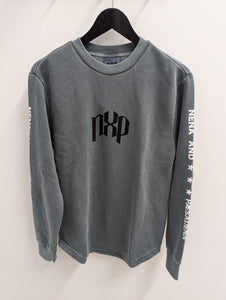 NXP Axis Dual Curved Sweater Pigment Stormy Weather