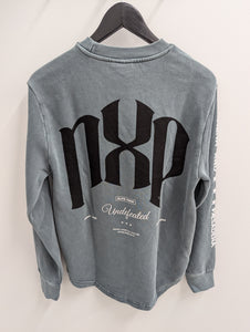 NXP Axis Dual Curved Sweater Pigment Stormy Weather