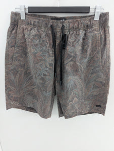 Industrie The Belize Swim Short Black Multi