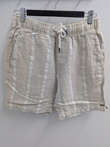 Industrie The Bahrain Linen Blend Short Wheat