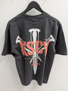 KSCY Attached Street Tee Pigment Ebony