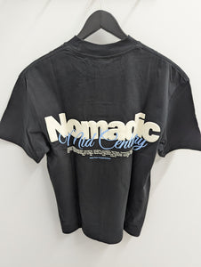 Nomadic Mid Century Street Tee Anthracite Black