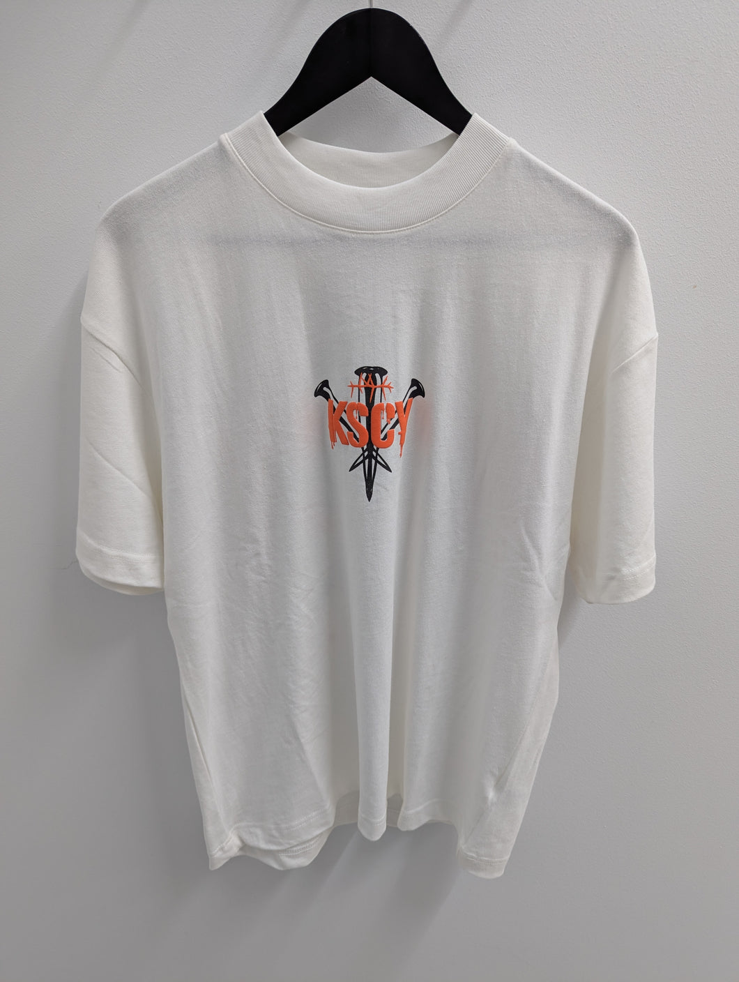 KSCY Attached Street Tee Natural White