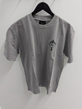 Load image into Gallery viewer, KSCY Adley Box Fit Tee Pigment Silver Scone