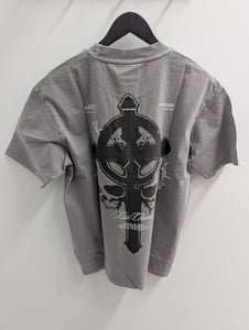 KSCY Adley Box Fit Tee Pigment Silver Scone