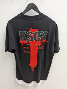 KSCY Unforward Box Fit Layer Tee Jet Black