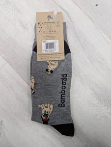 Bamboozld Hipster Pug Bamboo Sock