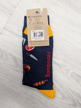 Load image into Gallery viewer, Bamboozld Barbie Bamboo Socks Navy