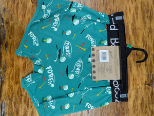 Bamboozld Trunk Golf Fore Green