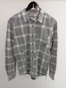 NXP Motion L/S Cord Shirt Blue Granite Check