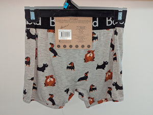 Bamboozld Yappy Days Trunks Grey Marle