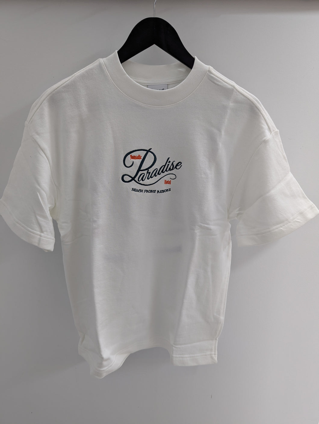 Nomadic Burleigh Loopback Street Tee Natural White