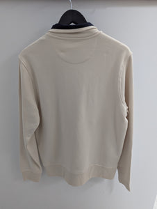 Country Road VAC 1/2 Zip Heritage Sweater Ecru