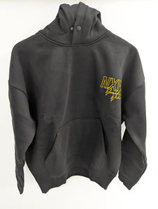 NXP Olympia Box Fit Hoodie Jet Black