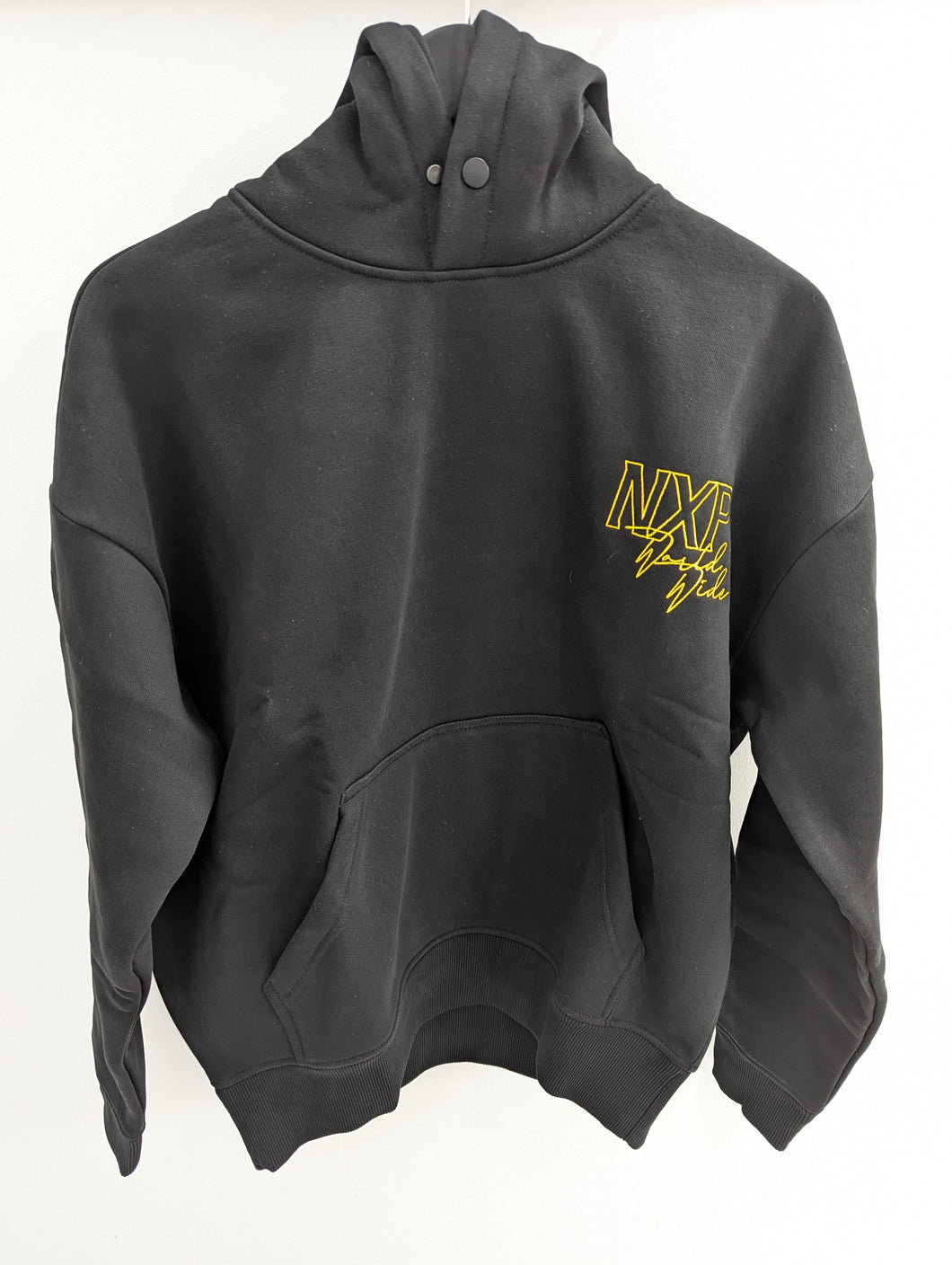 NXP Olympia Box Fit Hoodie Jet Black