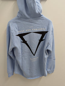 NXP Data Dual Curved Hoodie Pigment Placid Blue