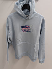 Load image into Gallery viewer, Nomadic Rescue Oversized Hoodie Baby Blue
