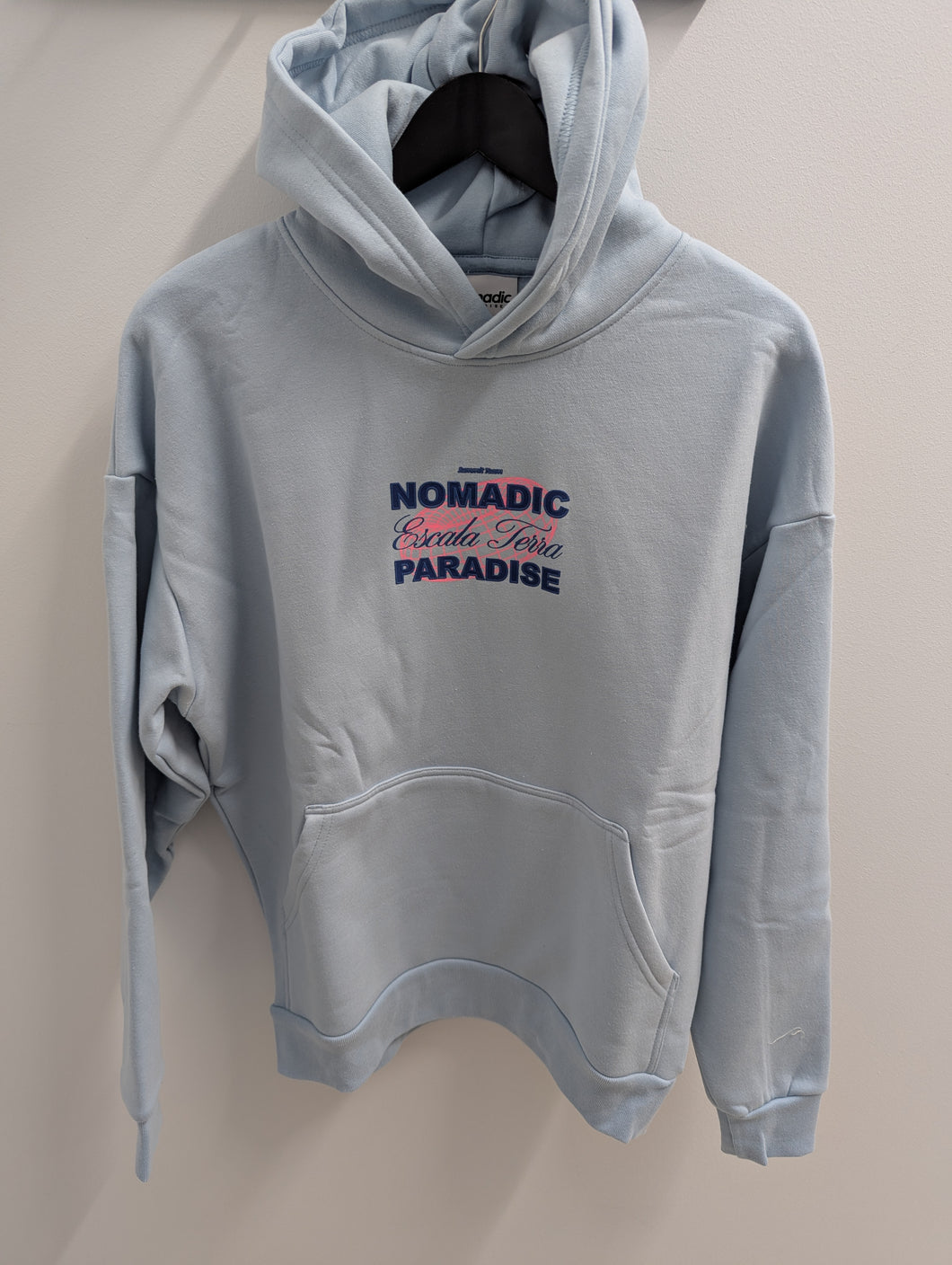 Nomadic Rescue Oversized Hoodie Baby Blue