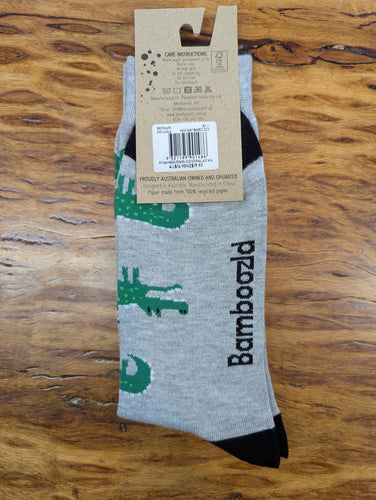 Bamboozld Snap Sock Grey Marle