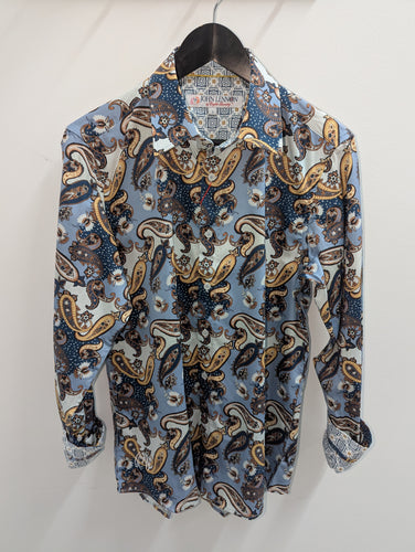 John Lennon JLW1002 Atherton L/S Shirt Steel