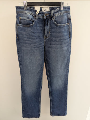 Lee L101 Straight Dusted Indigo Jean