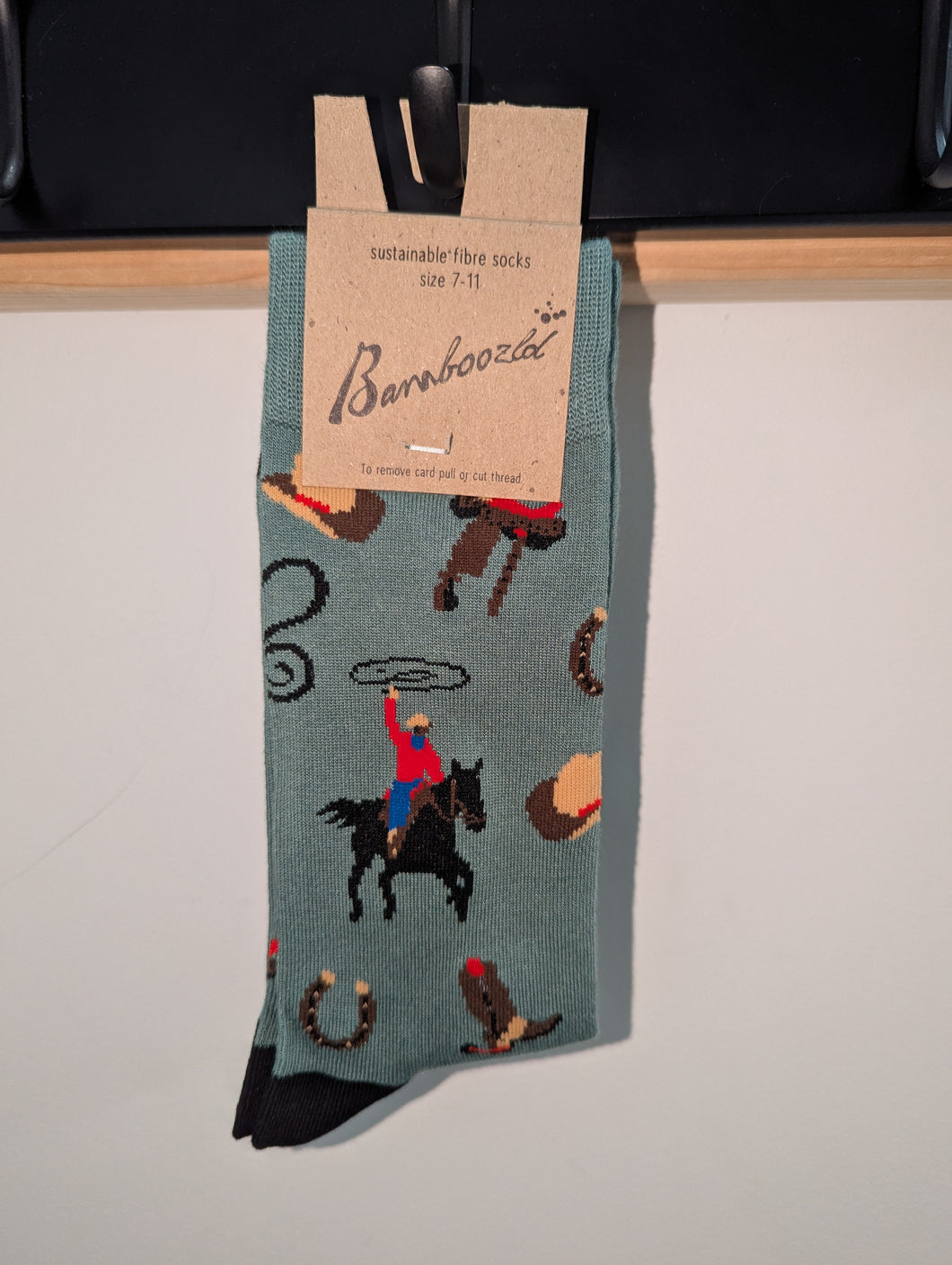Bamboozld Ride Em Cowboy Bamboo Sock