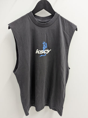 KSCY Astro Relaxed Muscle Tee Pigment Black