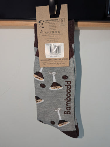 Bamboozld Espresso Martini Bamboo Sock Grey Marle