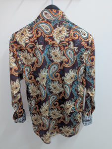 John Lennon JLW1004 L/S Bradbury Plum Shirt
