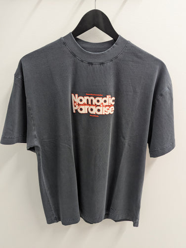 Nomadic Daydream Street Tee Pigment Anthracite Black