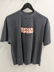 Nomadic Daydream Street Tee Pigment Anthracite Black