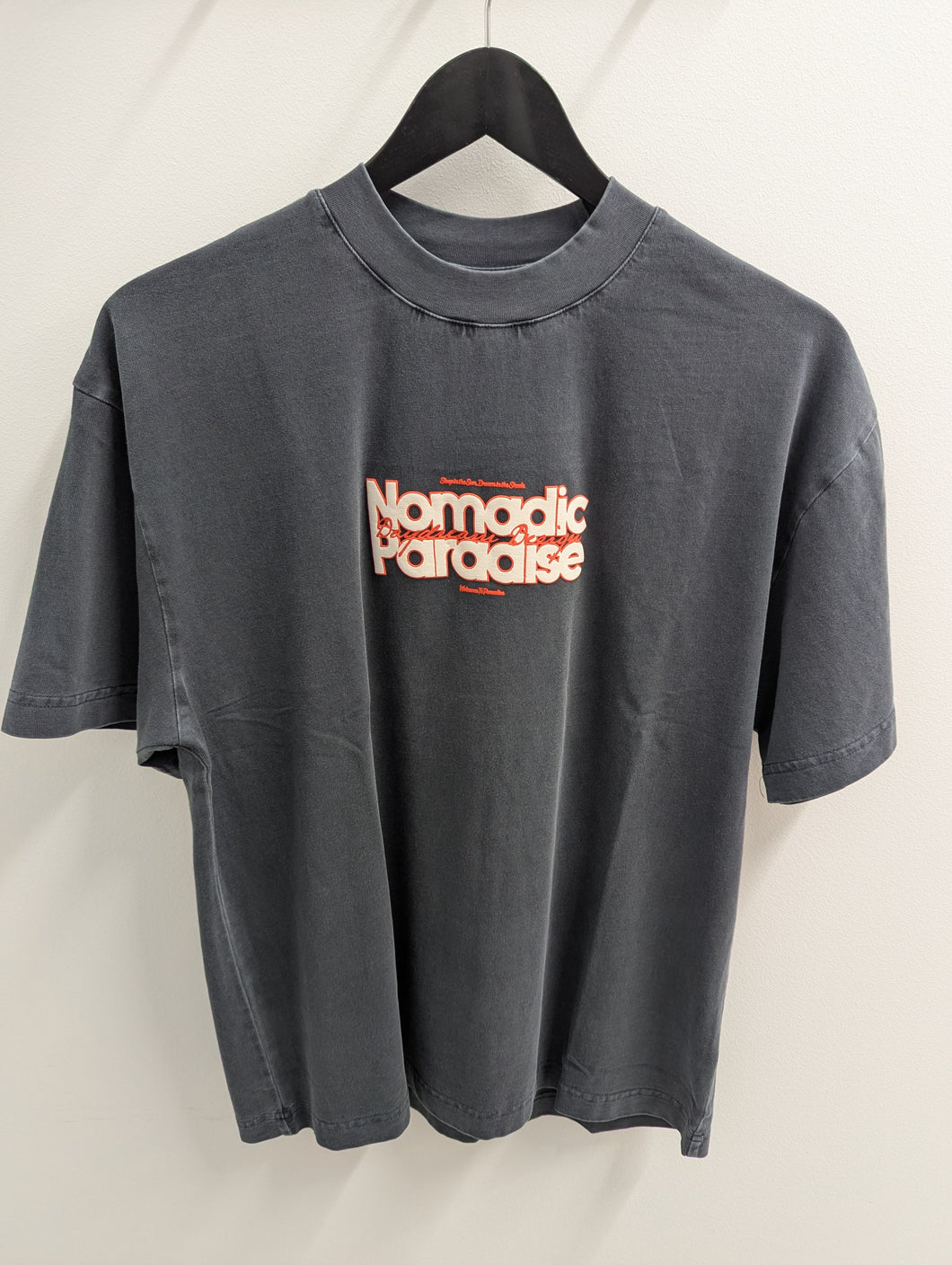 Nomadic Daydream Street Tee Pigment Anthracite Black