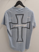 Load image into Gallery viewer, KSCY Confession Duel Curved Tee Pigment Skyway