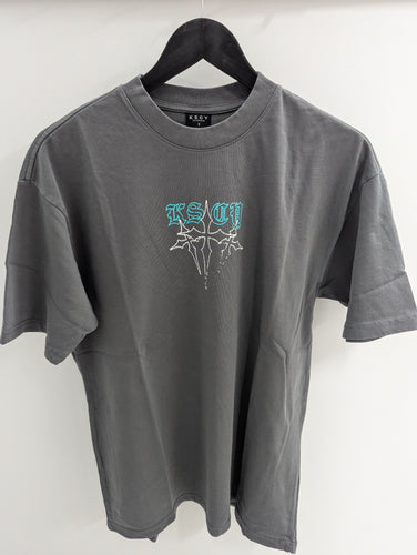 KSCY Anti Hero Box Fit Tee Pigment Charcoal
