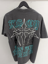 Load image into Gallery viewer, KSCY Anti Hero Box Fit Tee Pigment Charcoal