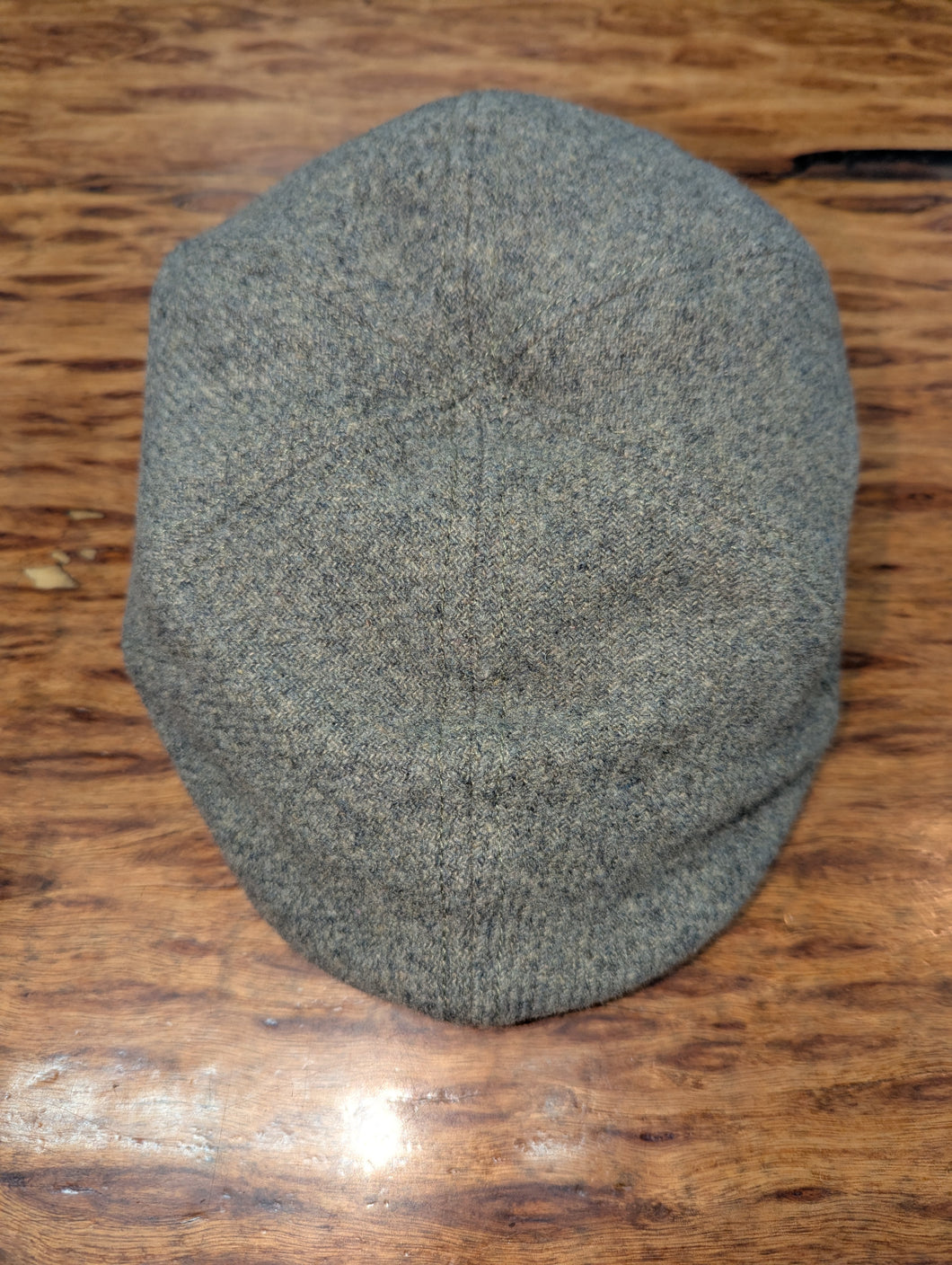 Avenel Marvin Wool Blend Cheesecutter Cap Grey