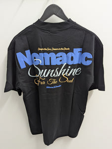 Nomadic Sunshine Street Tee Jet Black