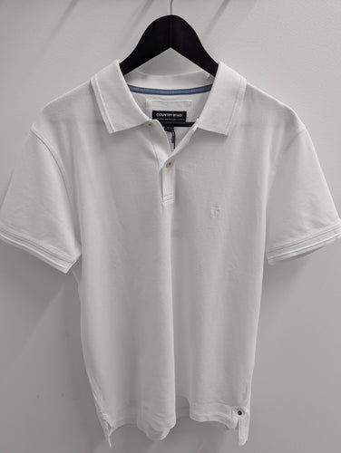 Country Road Pique Polo White