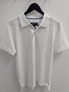 Country Road Pique Polo White