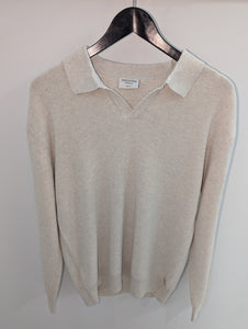 Industrie The New England Polo Knit Ivory
