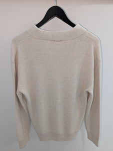 Industrie The New England Polo Knit Ivory